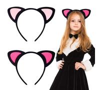 NIDHFG 2 Pieces Cat Ear Headbands, Creative Styling Headbands, Cosplay Accessories, Party Hair Accessories, Cute Headbands.