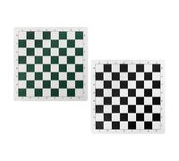 NIDHFG 2 Pieces Chess Board, Classic Board Game, Portable Chess Board, Durable Chess Board, Chess Accessories.