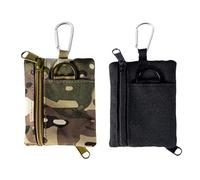 NIDHFG 2 Pieces Mini Square Bag, Storage Bag With Buckle, Outdoor Products, Portable Storage Bag.