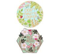 NIDHFG 2 Pieces Of Floral Letter Embroidery Patch, Ironing Subsidy, Creative Multi-Function Embroidery Subsidy, Diy Clothing Sewing Decoration.