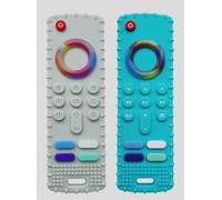 NIDHFG 2 Pieces Of Simulation Silicone Remote Control, Small Dog Molar Sticks, Puppy Interactive Anti-Boring Toys, Pet Indoor Play Supplies.