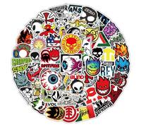NIDHFG 200 Sheets Of Waterproof Graffiti Stickers, The Colors Are Clear And Not Easy To Fall Off, Bicycles And Car Decorations.