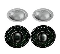 NIDHFG 4-Piece Sink Filter, Plastic Filter, Sink Accessories, Anti-Blocking Filter, Suitable For Sinks, Bathtubs, And Floor Drains.