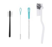 NIDHFG 4 Pieces Of Cleaning Brushes, Thin-Headed Lotus Root Hole Cleaning Tool, Soft Brush Does Not Hurt The Appliance, Suitable For Baby Bottle Straws, Decorating Mouths, Lotus Root Hole Cleaning.