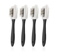 NIDHFG 4 Pieces Of Copper Wire Brush, Shoe Cleaning Brush, Shoe Care Accessories, Multi-Function Cleaning Brush.