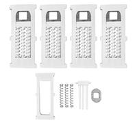 NIDHFG 4 Pieces Of Household Door Handle Spring Accessories, Replace The Door Handle Spring Box, Door Handle Spring, Effectively Prevent Sagging, Strong And Durable (White).