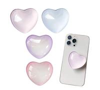NIDHFG 4 Pieces Of Love Mobile Phone Holder, Retractable Desktop Stand, Universal For Smart Phones And Tablets.