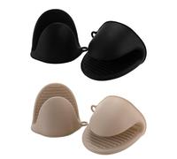 NIDHFG 4 Pieces Silicone Thermal Insulation Clips, Baking Accessories, Kitchen Tools, Mini Oven Gloves, High Temperature Resistant Gloves.