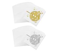 NIDHFG 40 Pieces Of Disco Ball Tissue, Soft And Comfortable, Creative Absorbent Napkins, Dining Table Utensils, Festive Party Decorations.