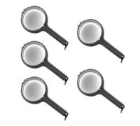 NIDHFG 5 Pieces Black Snack Bag Sealing Clip With Lid, Multi-Function Sealing Clip, Reusable, Closed Food Bag Kitchen Clip.