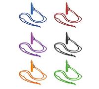 NIDHFG 6 Pieces Of Whistle With Lanyards, Dog Training Whistle, Dog Training Auxiliary Tools, Plastic Whistle, Pet Supplies.