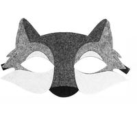 NIDHFG 6 Pieces Of Wolf Mask, Felt Mask, Cartoon Animal Mask, Role-Playing Accessories, Performance Costume Accessories.