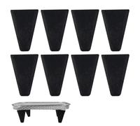 NIDHFG 8 Pieces Grill Silicone Cover, Heat-Resistant Silicone Cover, Kitchen Gadgets, Air Fryer Accessories.