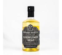 Nidhoggr Mead Elderflower Mead 70 cl | 15% ABV Honey Mead Made with Natural Elderflower and Fermented Honey | Sweet Wine with Floral Notes | Small-Batch Fermented Mead | Viking Gifts For Men