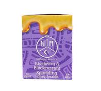 Nidhoggr Mead Sparkling Blueberry & Blackcurrant Can Pack | 4 x 330ml Cans Premium Honey Cocktails Ready to Drink | 5% ABV Fruity Sparkling Cocktail | Perfect Gifting Pack | Viking Gift For Men