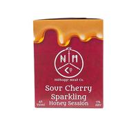 Nidhoggr Mead Sparkling Sour Cherry Can Pack | 4 x 330ml Cans Premium Honey Cocktails Ready to Drink | 5% ABV Fruity & Lively Finish Cocktail | Perfect Gifting Pack | Viking Gift For Men