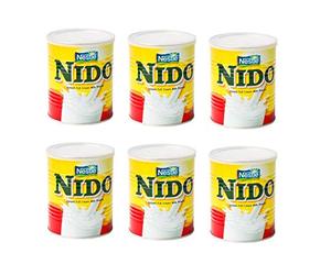 Nido Instant Full Milk Powder, instant Full Cream Powder, Nestle 6 x 400 g, 2.4 kg