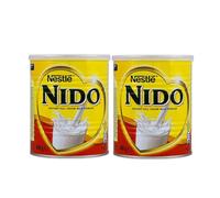 Nido Nest-le's Instant Full Cream Milk Powder for Coffee and Tea Beverages, No Added Preservatives 400g Pack of 2