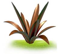 NIDONE Agave Plant,Tequila Rustic Sculpture Agave Plant Metal Garden Ornament Garden Agave Art For Outdoor Yard Lawn Decor 13.78 Inch