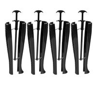 NIDONE Boot Tree, 2 Pair Boot Shapers for Tall Boots 12 Inch Tree Adjustable Shoe Shaper with Handle Anti-Wrinkle Washable Shoe Trees for Cowboy, Women