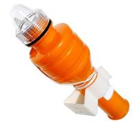 NIDONE Emergency Strobe Lights, Water-Activated LED Strobe Light, Battery Operated Visual Distress for Boats Life Jackets, Orange