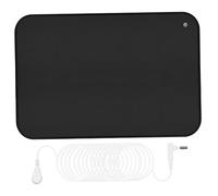 NIDONE Grounding Mat for Bed, Energy, Balance and Wellness, 12x39 inch Grounding Well Mat with Rubber Backing for Home, Office