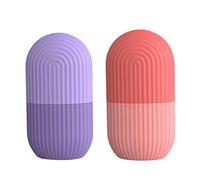 NIDONE Ice Face Roller Massager Reusable Skin Care Tools for Face Eyes Puffiness Brighten and Tighten Skin Pink, Ice Mould