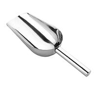 NIDONE Ice Scoop Sugar Flour Buffet Dry Grains Bar Tools Measuring Scoop Stainless Steel 8-inch
