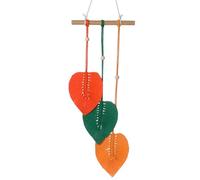 NIDONE Macrame Wall Hanging Large Fashion Leaf Woven Tapestry Elegant Boho Wall Art for Bedroom Living Room Apartment Nursery