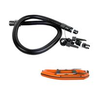 NIDONE Paddle Board Pump Hose for Stermay 782 Replacement Kayak Electric Air Pump Hose Universal Paddleboard Accessories with Multiple Adapters