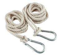 NIDONE Tree Swing Straps Set Safety & Sturdy Hammock Hanging Kit with 2 Root 8Ft Hammock Rope and 2 Hooks for Garden Accessories