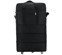 NIDONE Wheeled Duffle Bag Large Capacity Expandable Foldable Suitcase with Wheels Waterproof Holdall Travel Bag for Men Women Travel Business Trip
