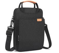 NIDOO 10-11 Inch Tablet Shoulder Bag for 10" iPad/10.5" 11" iPad Pro M1/10.5" 10.9" iPad Air, Protective Laptop Sleeve PC Carrying Case Messenger for 10.5" Surface Go 2 3/10.8" Surface 3, Dark Grey