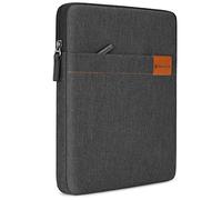 NIDOO 10 Inch Water-Resistant Laptop Tablet Sleeve Bag for 10.2" iPad 9/10.9" iPad 10/11" iPad Pro M2 M1 / 10.5" 10.9" iPad Air M1 / Surface Go 3/10.6" Tab M10 Plus / 11" Galaxy Tab S8,Dark Grey