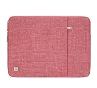 NIDOO 12.5-13.3 Inch Laptop Sleeve Case Protective Notebook Bag for 13.5" Surface Laptop 5 4/12.9" iPad Pro 2017/13.6" MacBook Air Pro M2 / 13.3 ThinkPad X13 / 14" Yoga Slim 7i Pro Women, Red