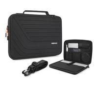 NIDOO 13 14 Inch Hard Shell Laptop Sleeve Shockproof Shoulder Bag Protective Carrying Case for 13.6" 13" MacBook Air/ 14" MacBook Pro/Surface Laptop 7/ ThinkPad L13 X13 E14 T14s/ Yoga 7 9i/ XPS 14 13