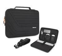NIDOO 13.3 inch Laptop Sleeve Carrying Case 14 inch Computer Bag Shockproof Hard Shell Protective Cover Handle for 13 inch MacBook Air Pro/13.5" Surface Laptop 6/14" ThinkPad E14 Gen 6/ Dell HP Asus