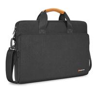 NIDOO 14 15 Inch Laptop Shoulder Messenger Bag Briefcase Sleeve for 14" 15" MacBook Air Pro/Surface Laptop 5 4 3/14" ThinkPad X1 Carbon｜Yoga/ThinkPad P14s T14 E14 L14 /Yoga 7 9i 7i /Latitude 7440