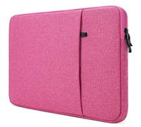 NIDOO 15 Inch Laptop Sleeve Case Protective Bag Cover for 15" MacBook Air M4/ 16" MacBook Pro/Surface Laptop 6/ ThinkBook 16 16p/ ThinkPad E16 L16 T16 Z16/ IdeaPad Slim 5 5i 3i/ XPS 15 16, Rose