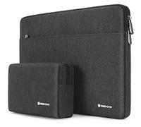 NIDOO 15 Inch Laptop Sleeve Case Water-Resistant Portable Carrying Bag for 15" Laptops (16" Max) - MacBook Pro, Surface Book 2, Dell XPS, Galaxy Book Pro - Business Travel, Meetings, College, Leisure