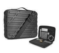 NIDOO 16 Inch Hard Shell Laptop Sleeve Shockproof Shoulder Bag Protective Carrying Case for 15" MacBook Air M4/ 16" MacBook Pro/ThinkBook 16 16p/ ThinkPad E16 L16 T16 P16/ IdeaPad Slim 5 5i 3i/XPS 16