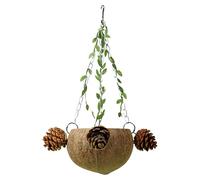 Nidoperl'Bird Cage Breeding, Nidoperl'Bird Breeding for Parakeets | Nidoperper Birds for Cockatiels - Nidodes Rest for Hanging Parrots NidoComfort for Approx