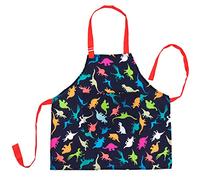 Nidoul Official Kids Pocket Adjustable Unicorn Home Cooking Baking Painting Children Artists Kichen Chef Apron, Dinosaur-2(1 Pack), 6-12 Years