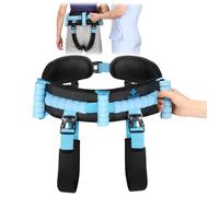 NIdreamCE Gait Belt Transfer Belts with 7 Handles and 2 Leg Straps for Seniors,Medical Nursing Safety Patient Assist for Elderly, Disabled, Physical Therapy, Caregivers,with Quick Release Buckle