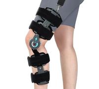 NIdreamCE Hinged Knee Brace for Men and Women Adjustable Leg Brace Post Op Knee Immobilizer for Meniscus Tear, Arthritis, ACL, PCL, Osteoarthritis, Orthopedic Rehab
