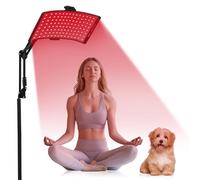 NIdreamCE Red Light Therapy for Body,3-in-1 Multifunction Adjustable Red Light Therapy Lamp with Stand Featuring 660nm & 850nm Led Device for Face Skincare Red Light Belt for Lower Back,Legs,Shoulders