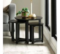 Nidri Nest of Tables - Set of 3 - Black