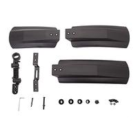 NIDUNO 2pcs Snow Bicycle Mudguard Fat Bike Fender Front Rear Mud Guard For 20 Inch 26inch Fatbike MTB Bikes Cycling Bicycle Fenders (Color : 2pcs)