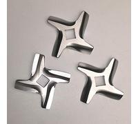 NIDUNO 3pcs Meat Grinder Knife Mincer Blade With Square Hole Spare Parts For Moulinex HV6 Type A133 Kitchen Appliance