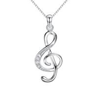 NIEBYI Music Note Necklace for Women Musician Pianist Birthday Christmas Gifts for Girls Daughter Sister Best Friend Music Gifts